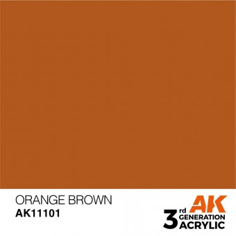 AK Interactive AK11101 Orange Brown 17ml