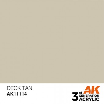 AK Interactive AK11114 Deck Tan 17ml
