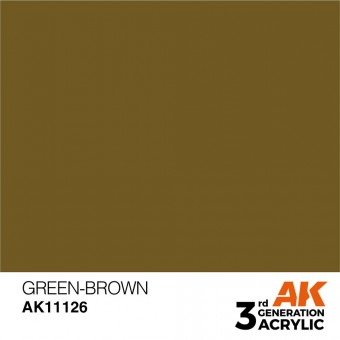 AK Interactive AK11126 Green-Brown 17ml