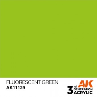 AK Interactive AK11129 Fluorescent Green 17ml