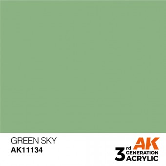 AK Interactive AK11134 Green Sky 17ml