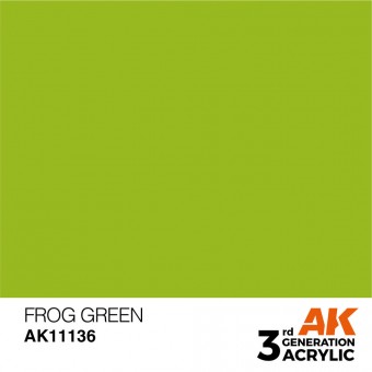 AK Interactive AK11136 Frog Green 17ml