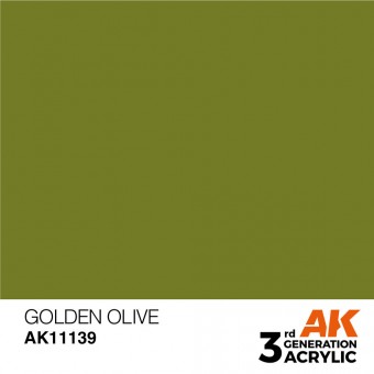 AK Interactive AK11139 Golden Olive 17ml