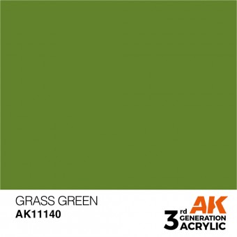 AK Interactive AK11140 Grass Green 17ml