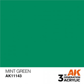 AK Interactive AK11143 Mint Green 17ml