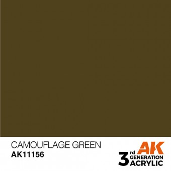 AK Interactive AK11156 Camouflage Green 17ml