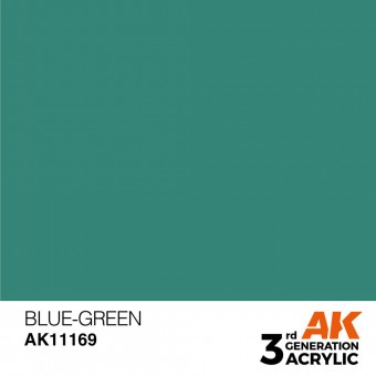 AK Interactive AK11169 Blue-Green 17ml