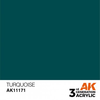 AK Interactive AK11171 Turquoise 17ml