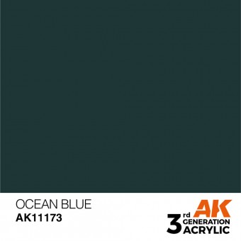 AK Interactive AK11173 Ocean Blue 17ml