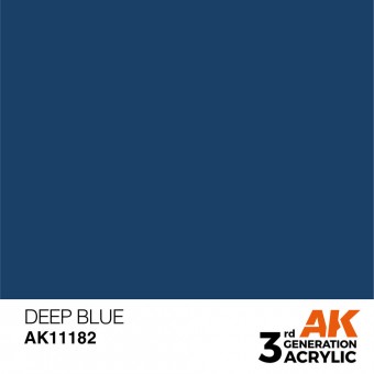 AK Interactive AK11182 Deep Blue 17ml