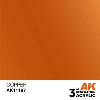 AK Interactive AK11197 Copper 17ml