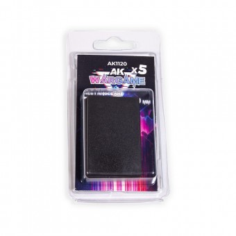 AK Interactive AK1120 RECTANGULAR BASES 60x40mm x 5 units