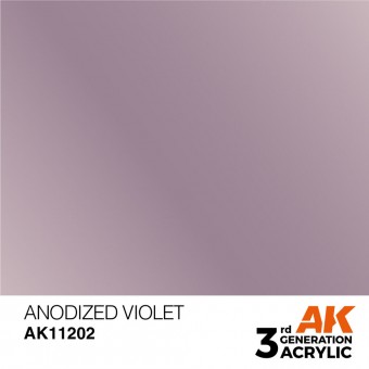 AK Interactive AK11202 Anodized Violet 17ml