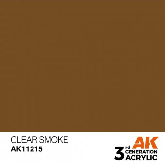 AK Interactive AK11215 Clear Smoke 17ml