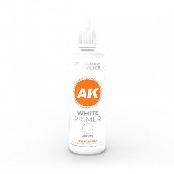AK Interactive AK11240 White Primer 100 ml 3GEN