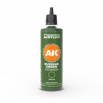 AK Interactive AK11246 Russian green surface Primer 100 ml 3GEN