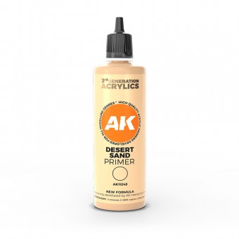 AK Interactive AK11248 Desert sand surface Primer 100 ml 3GEN