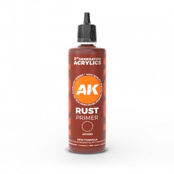 AK Interactive AK11250 Rust surface Primer 100 ml 3GEN