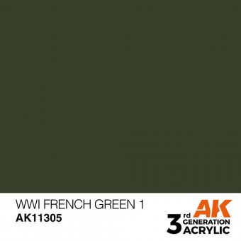 AK Interactive AK11305 WWI French Green 1