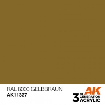 AK Interactive AK11327 RAL 8000 Gelbbraun