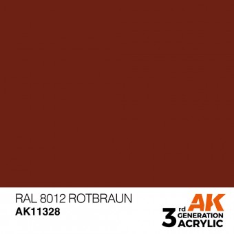 AK Interactive AK11328 RAL 8012 Rotbraun