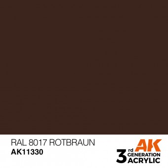 AK Interactive AK11330 RAL 8017 Rotbraun