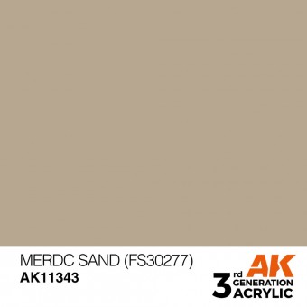 AK Interactive AK11343 MERDC Sand (FS30277)