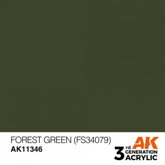 AK Interactive AK11346 Forest Green (FS34079)