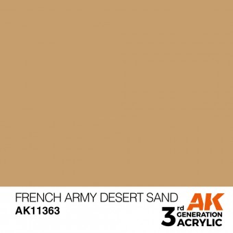 AK Interactive AK11363 French Army Desert Sand