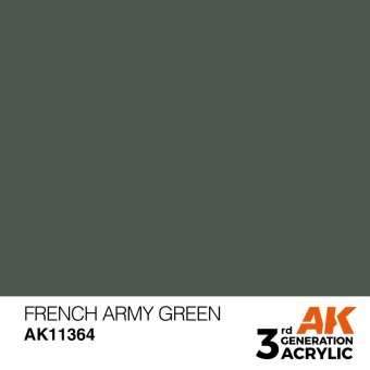 AK Interactive AK11364 French Army Green
