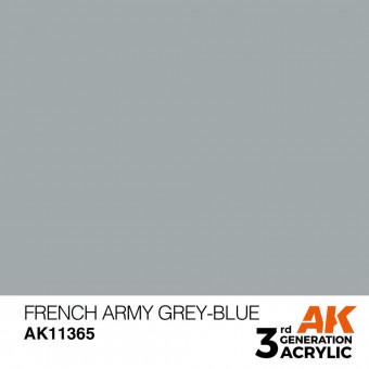AK Interactive AK11365 French Army Grey-Blue