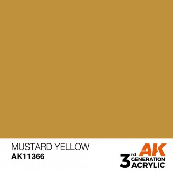 AK Interactive AK11366 Mustard Yellow