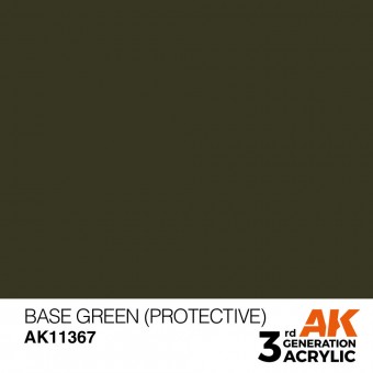 AK Interactive AK11367 Base Green (Protective)