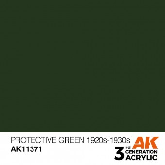 AK Interactive AK11371 Protective Green 1920s-1930s
