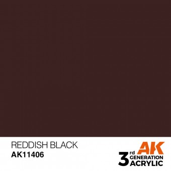 AK Interactive AK11406 Reddish Black