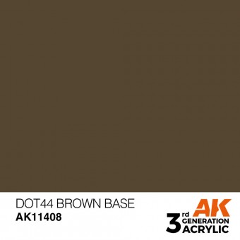 AK Interactive AK11408 Dot44 Brown Base