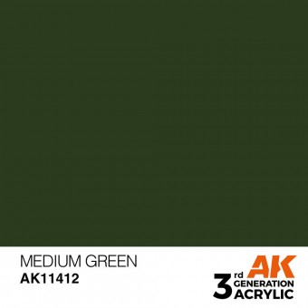 AK Interactive AK11412 Medium Green