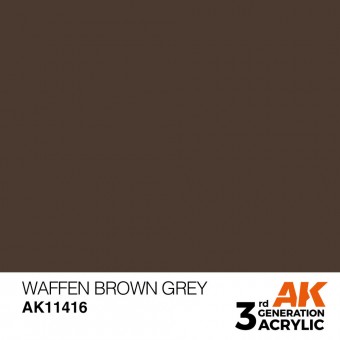 AK Interactive AK11416 Waffen Brown Grey