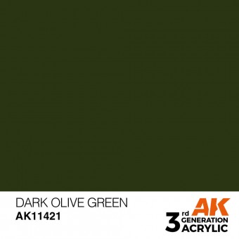 AK Interactive AK11421 Dark Olive Green