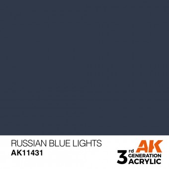 AK Interactive AK11431 Russian Blue Lights