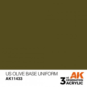 AK Interactive AK11433 US Olive Base Uniform