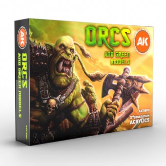 AK Interactive AK11600 ORCS AND GREEN CREATURES