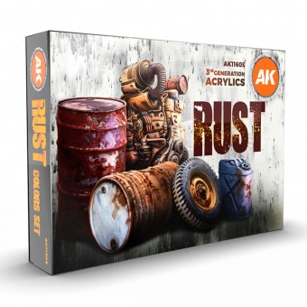 AK Interactive AK11605 RUST SET