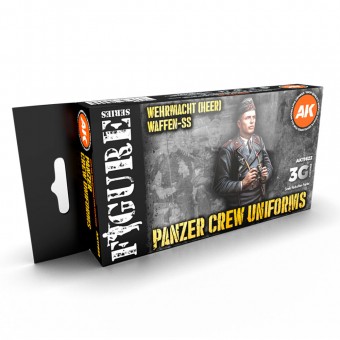 AK Interactive AK11622 PANZER CREW BLACK UNIFORMS SET 3G