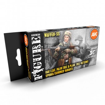 AK Interactive AK11626 WAFFEN SPRING-SUMMER CAMOUFLAGE 3G
