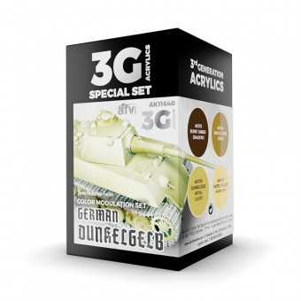 AK Interactive AK11640 MODULATION GERMAN DUNKELGELB 3G