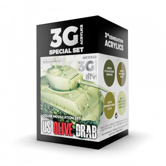 AK Interactive AK11643 MODULATION US OLIVE DRAB 3G
