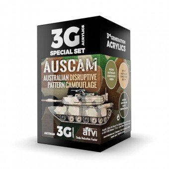 AK Interactive AK11649 AUSCAM COLORS SET 3G