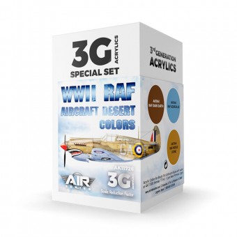 AK Interactive AK11726 WWII RAF Aircraft Desert Colors SET 3G