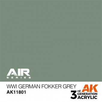 AK Interactive AK11801 WWI German Fokker Grey